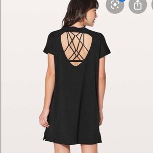 Lululemon Daytripper Dress Black Sz 6